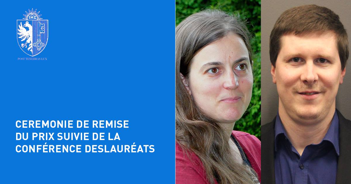 Remise du Prix d’Histoire INGE 2017 et conférence des lauréats