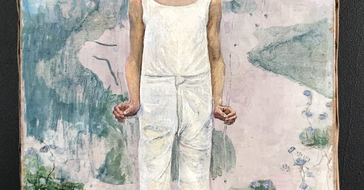 Hodler en atelier