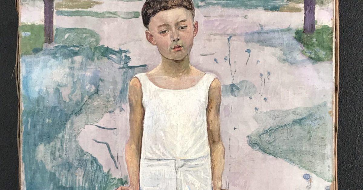 Hodler en atelier